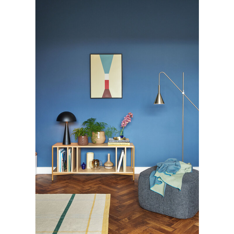 Hübsch-collectie Mush Table Lamp Tall Black