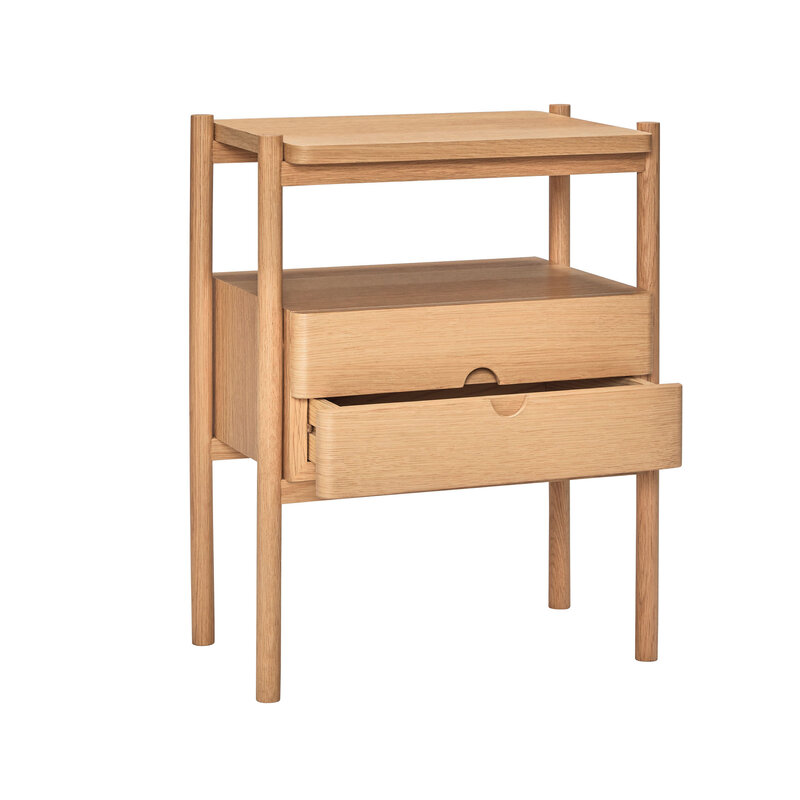 Hübsch-collectie Appeal Bedside Table Natural