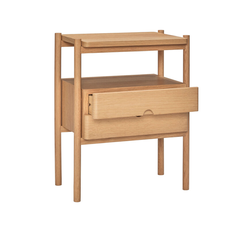 Hübsch-collectie Appeal Bedside Table Natural