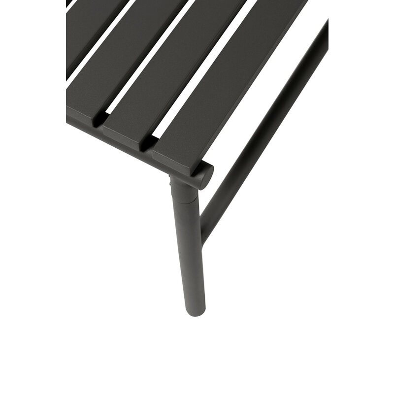 Hübsch-collectie Villa Bench Double Black