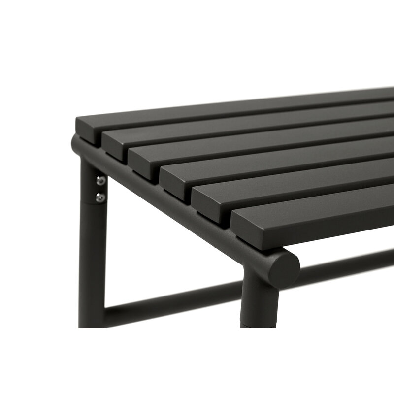 Hübsch-collectie Villa Bench Double Black