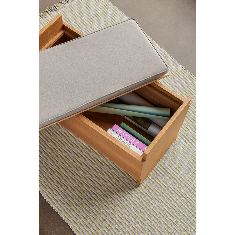 Hübsch-collectie Forma Bench Sand/Natural