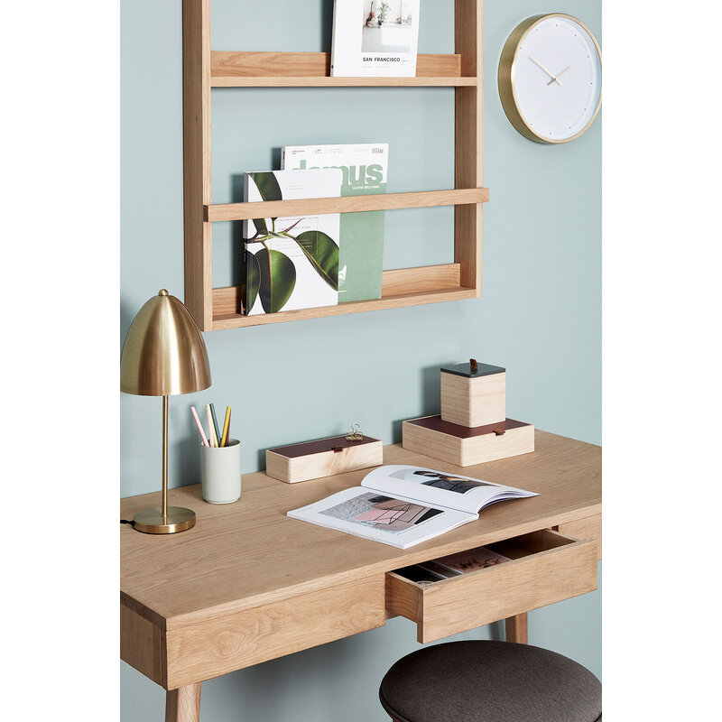 Hübsch-collectie Display Wall Shelf Large Natural