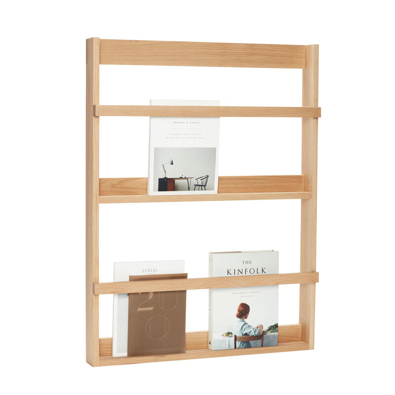 Hübsch-collectie Display Wall Shelf Large Natural