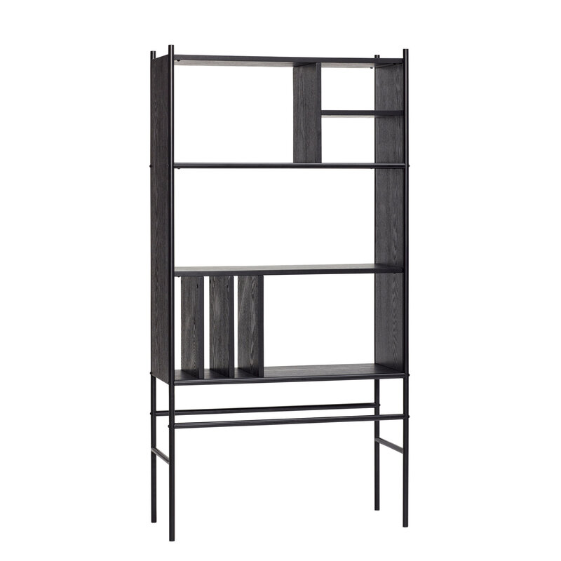 Hübsch-collectie Divide Shelf Unit Black