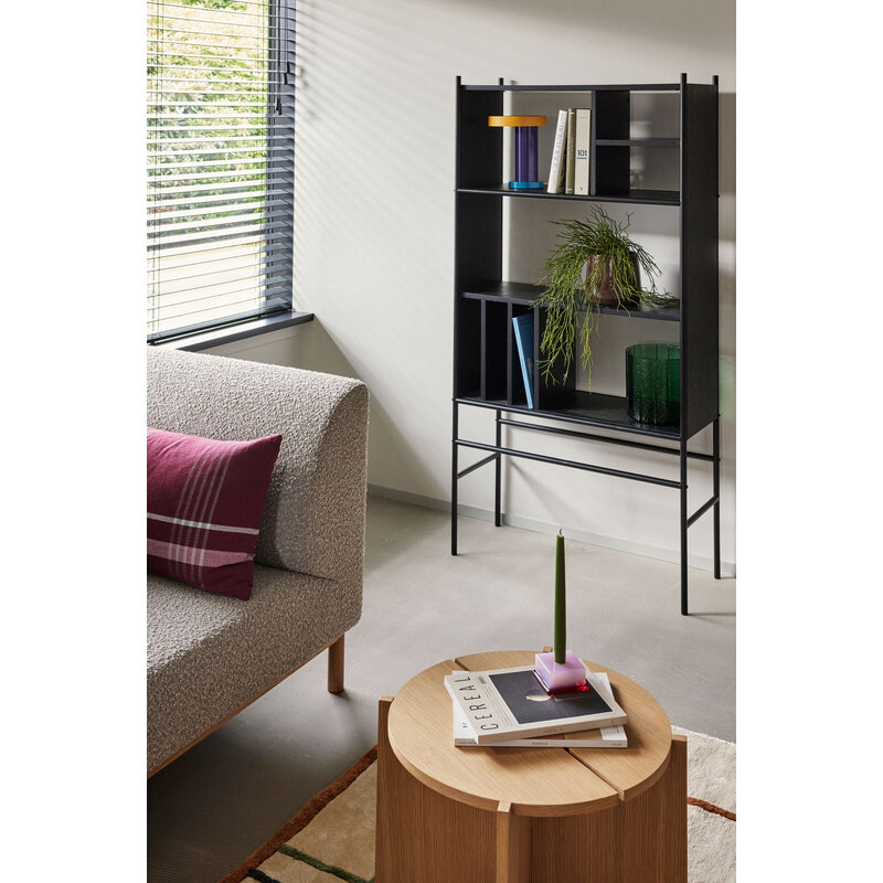 Hübsch-collectie Divide Shelf Unit Black