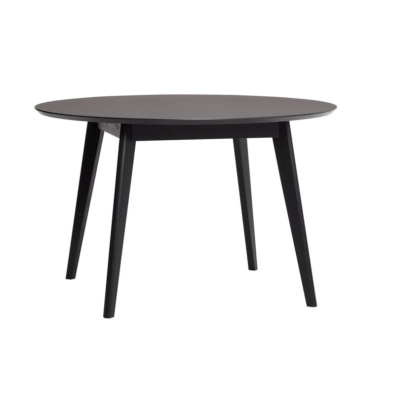 Hübsch-collectie Stay Dining Table Round Black