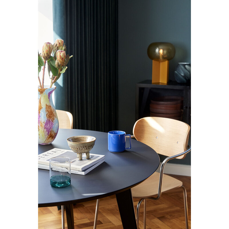 Hübsch-collectie Stay Dining Table Round Black