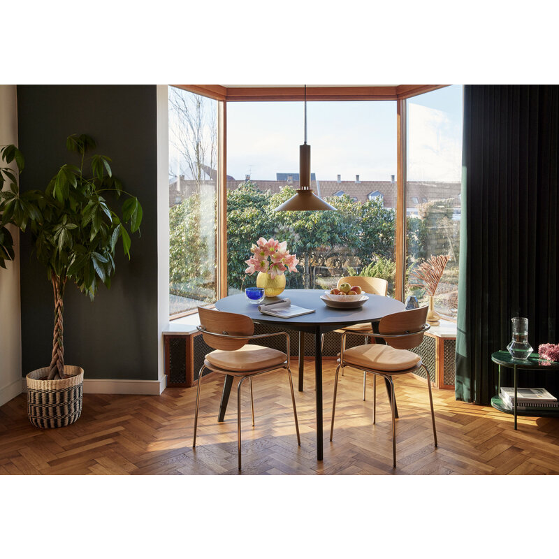 Hübsch-collectie Stay Dining Table Round Black