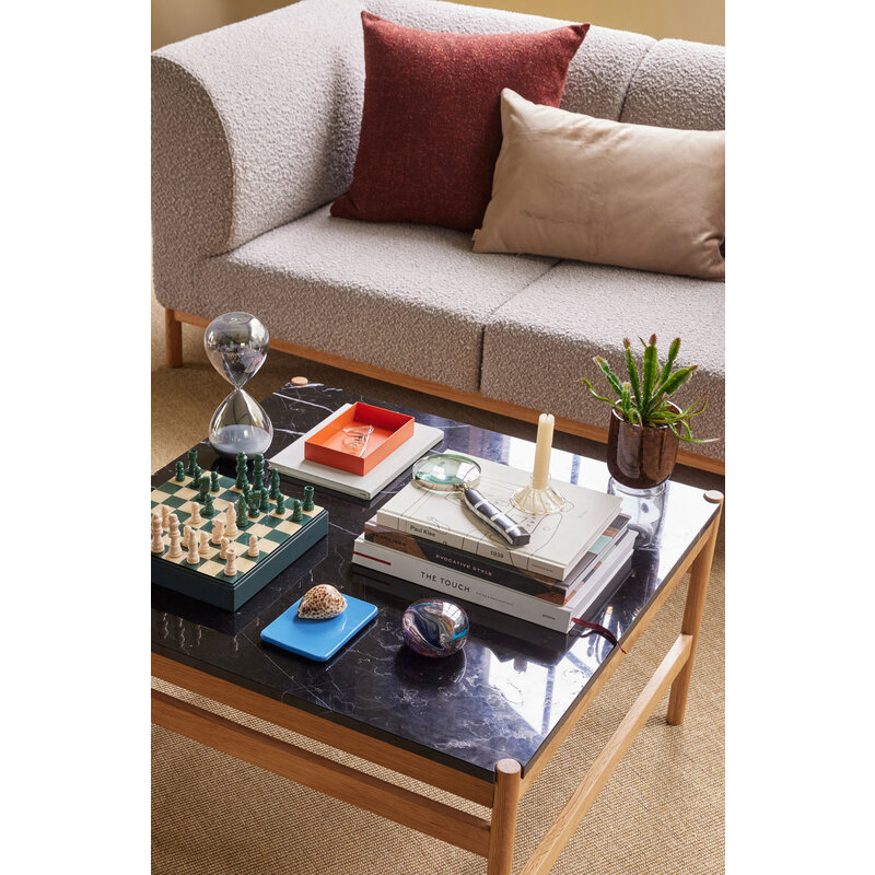 Hübsch-collectie Raw Coffee Table Black/Natural