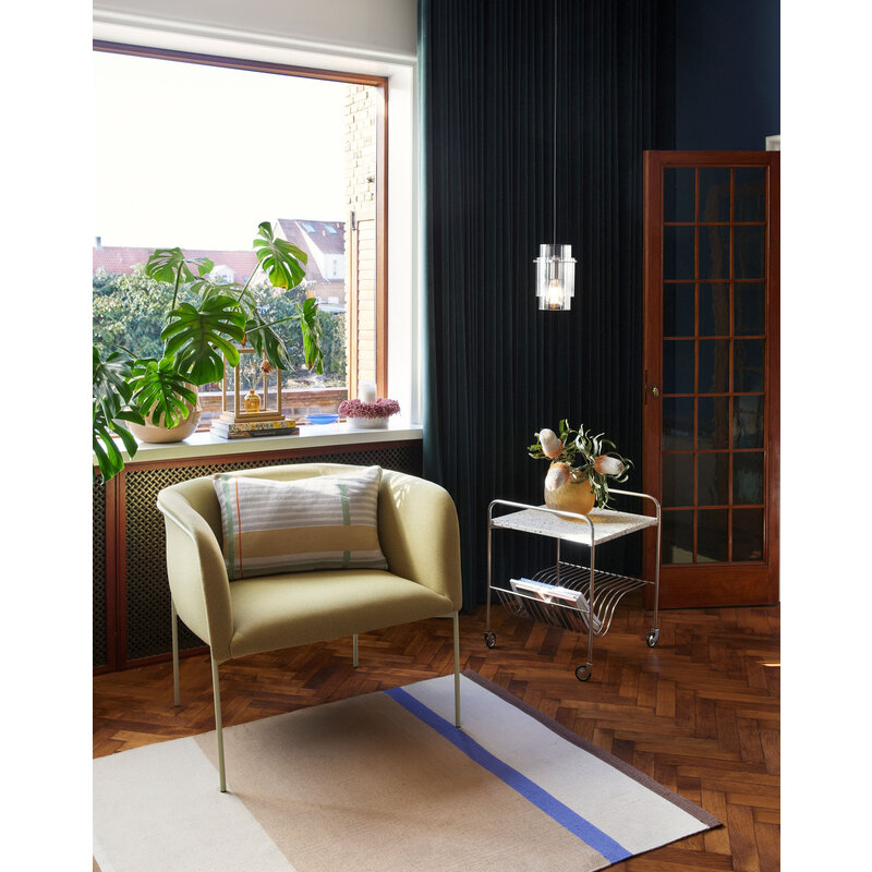 Hübsch-collectie Eyrie Lounge Chair Yellow