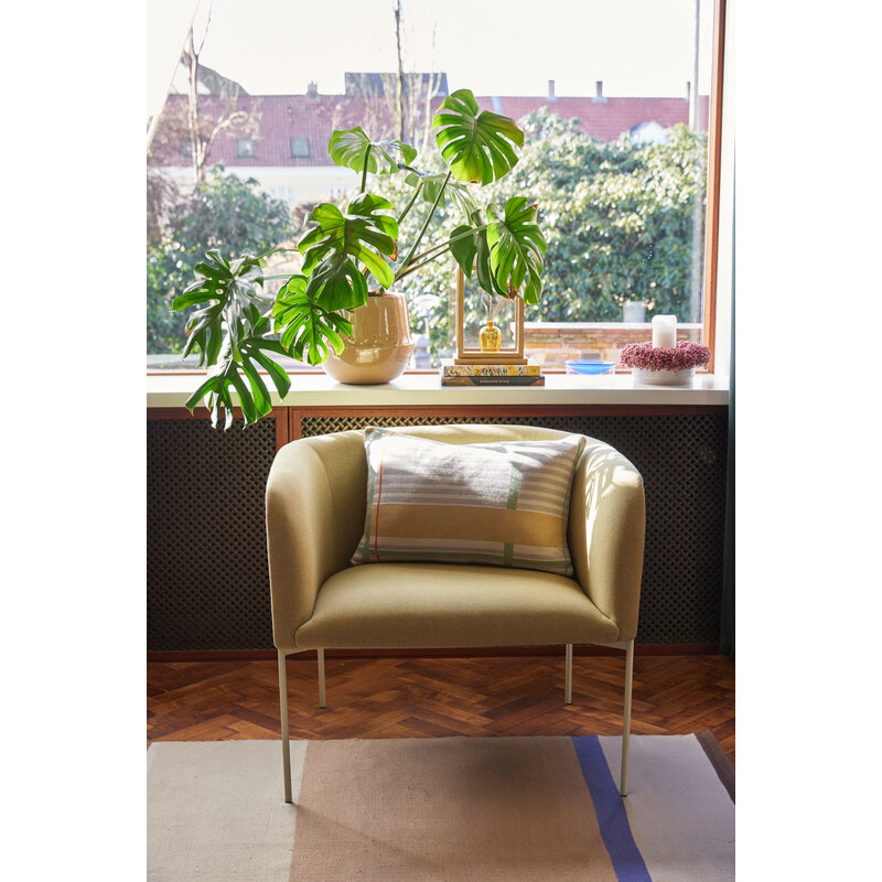 Hübsch-collectie Eyrie Lounge Chair Yellow