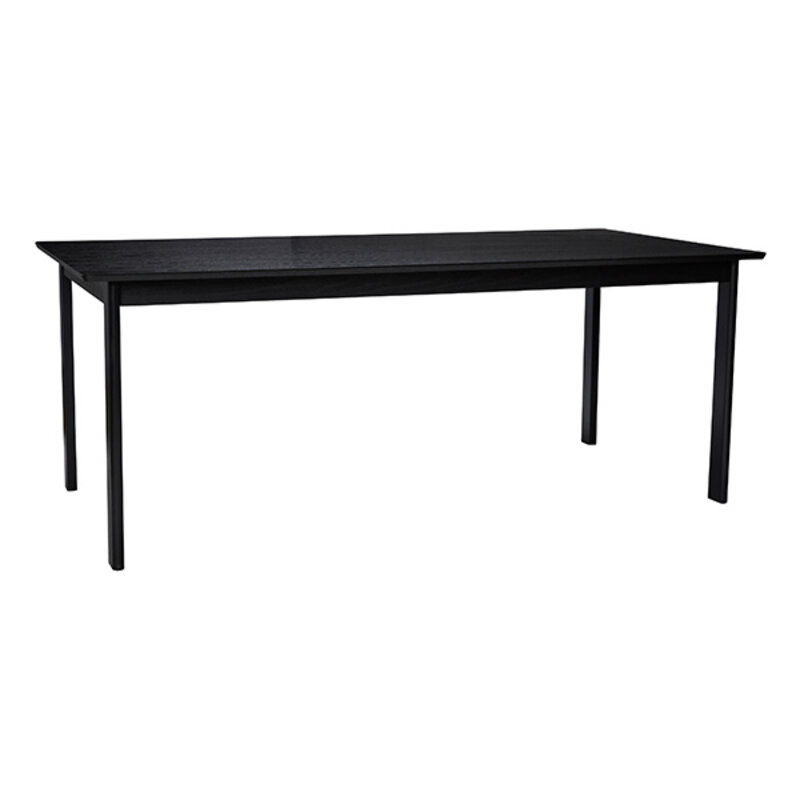 Hübsch-collectie Dapper Eettafel Vierkant Zwart