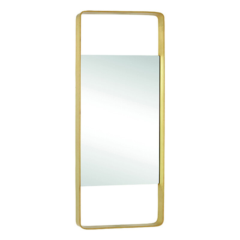 Hübsch-collectie Aware Wall Mirror Small Brass