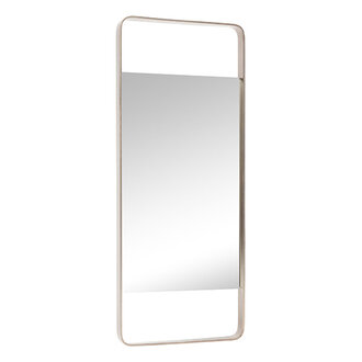 Hübsch Aware Wall Mirror Small Nickel Hübsch Aware Wall Mirror Small Nickel