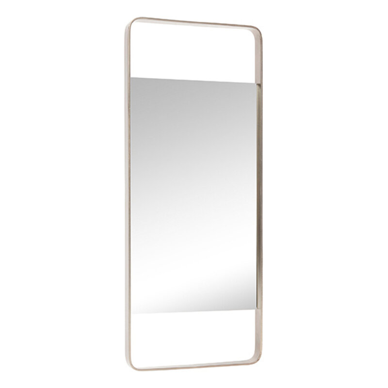 Hübsch-collectie Aware Wall Mirror Small Nickel