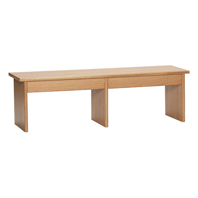 Hübsch-collectie Doppio Shelf Unit/Plant Stand Natural