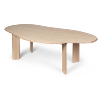 ferm LIVING Tarn eettafel 220 wit geolied beuken