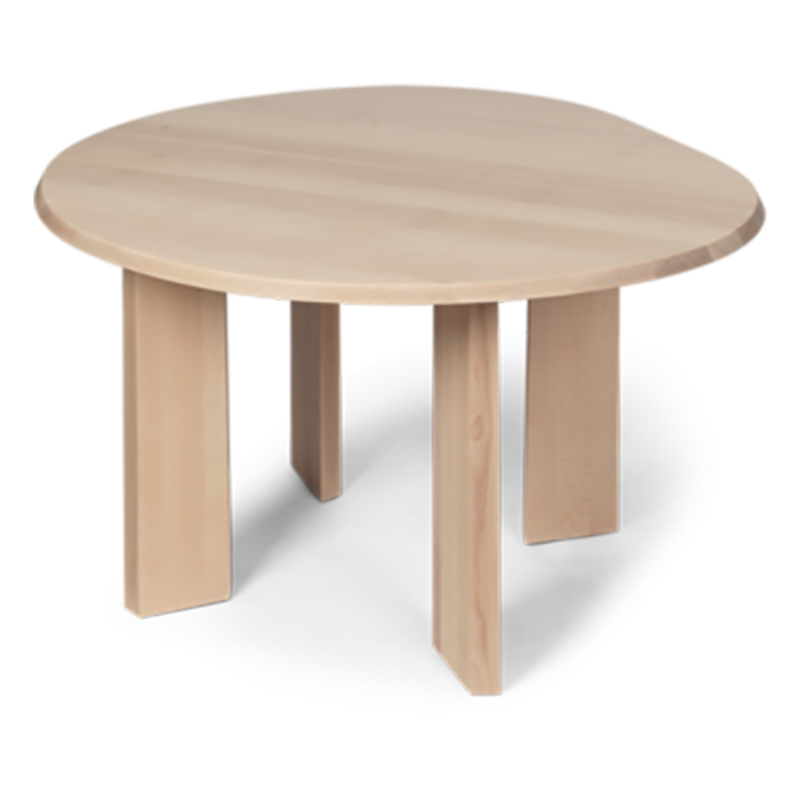 ferm LIVING-collectie Tarn eettafel 115 wit geolied beuken