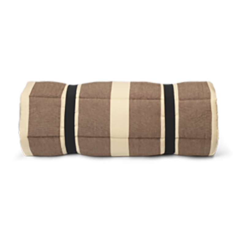 ferm LIVING-collectie Strand Quilted Matress  Carob Brown/Parchment