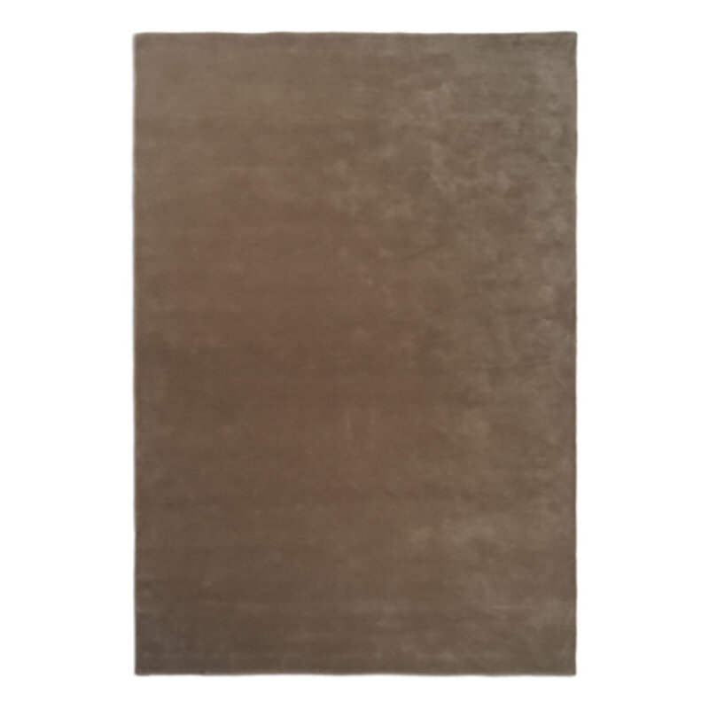 ferm LIVING-collectie Stille getuft vloerkleed 200 x 300 asbruin