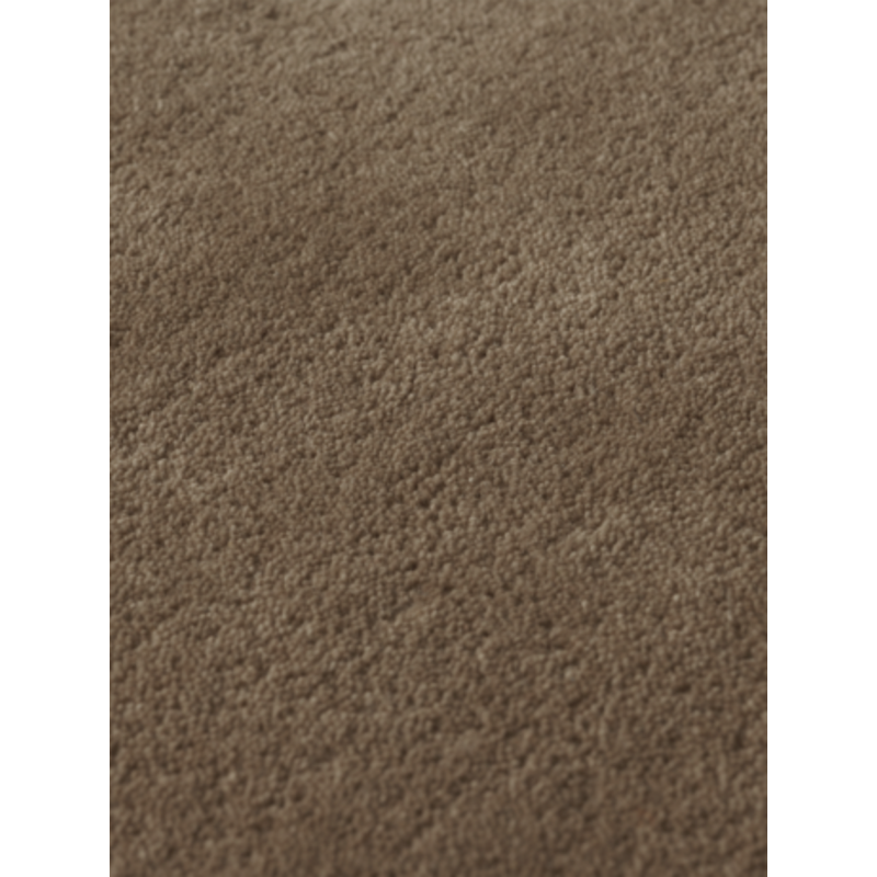 ferm LIVING-collectie Stille getuft vloerkleed 200 x 300 asbruin