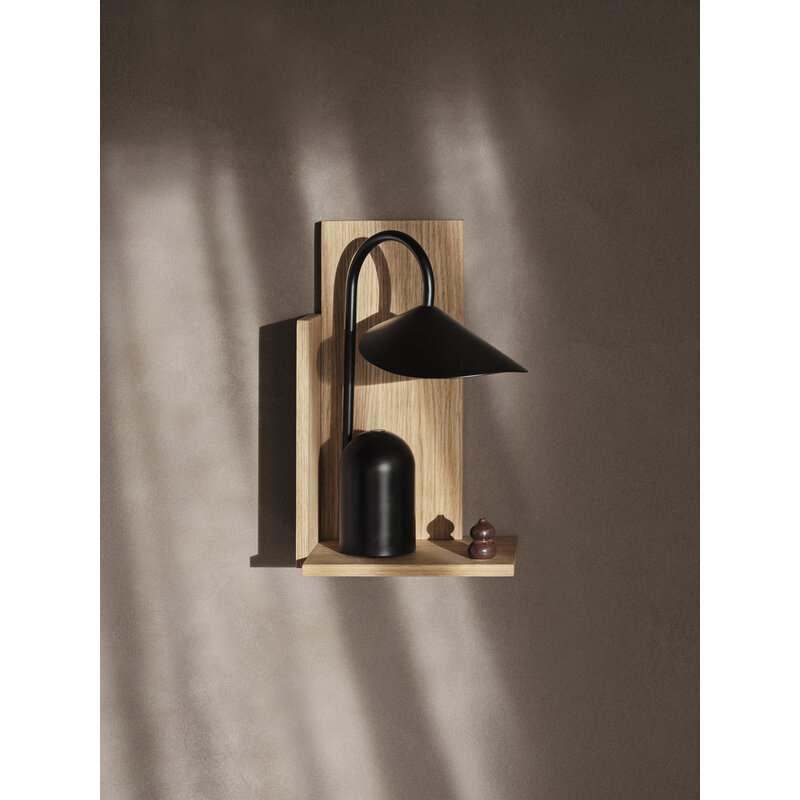 ferm LIVING-collectie Stagger Shelf  Tall  Oiled Oak