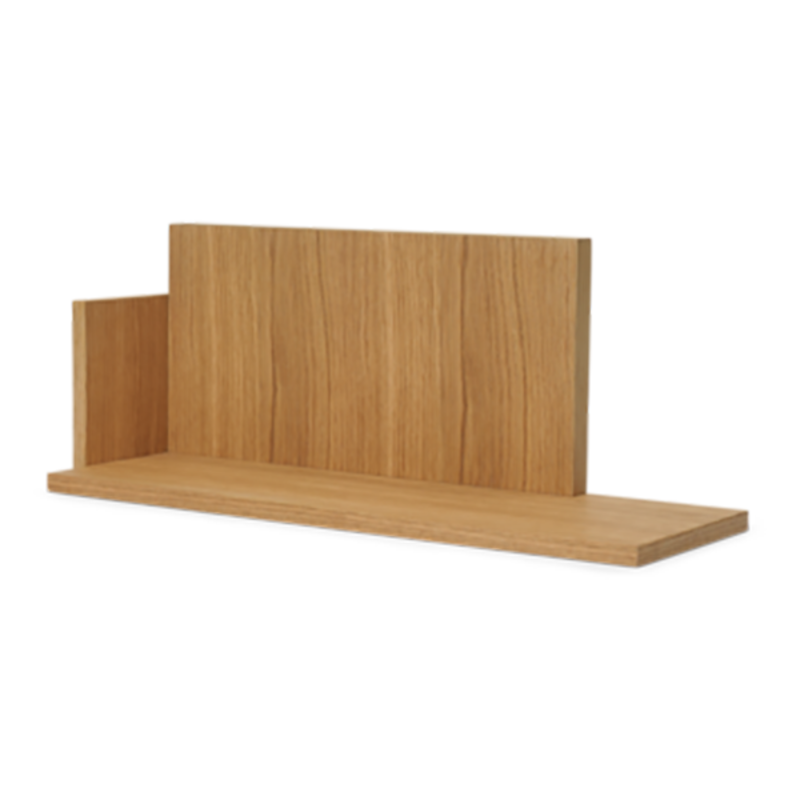 ferm LIVING-collectie Stagger Shelf  Low  Oiled Oak