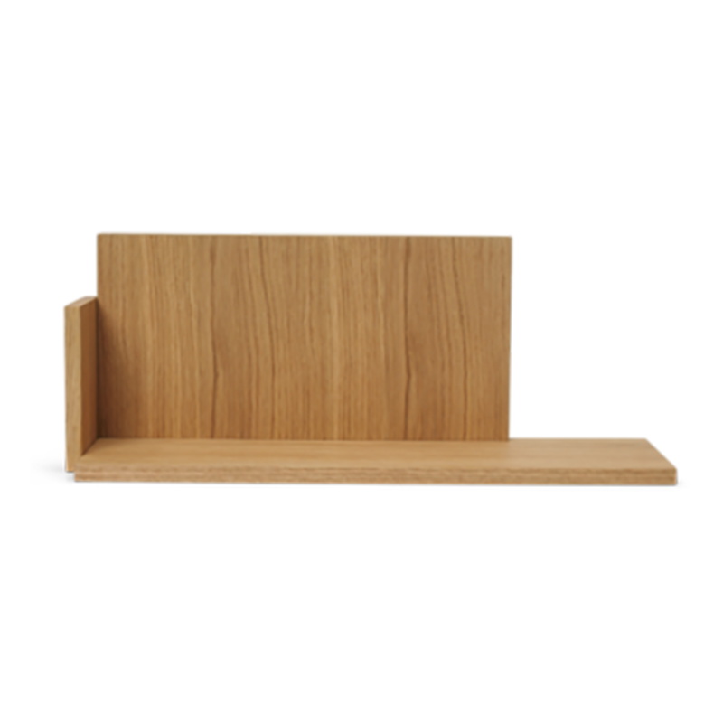 ferm LIVING-collectie Stagger Shelf  Low  Oiled Oak