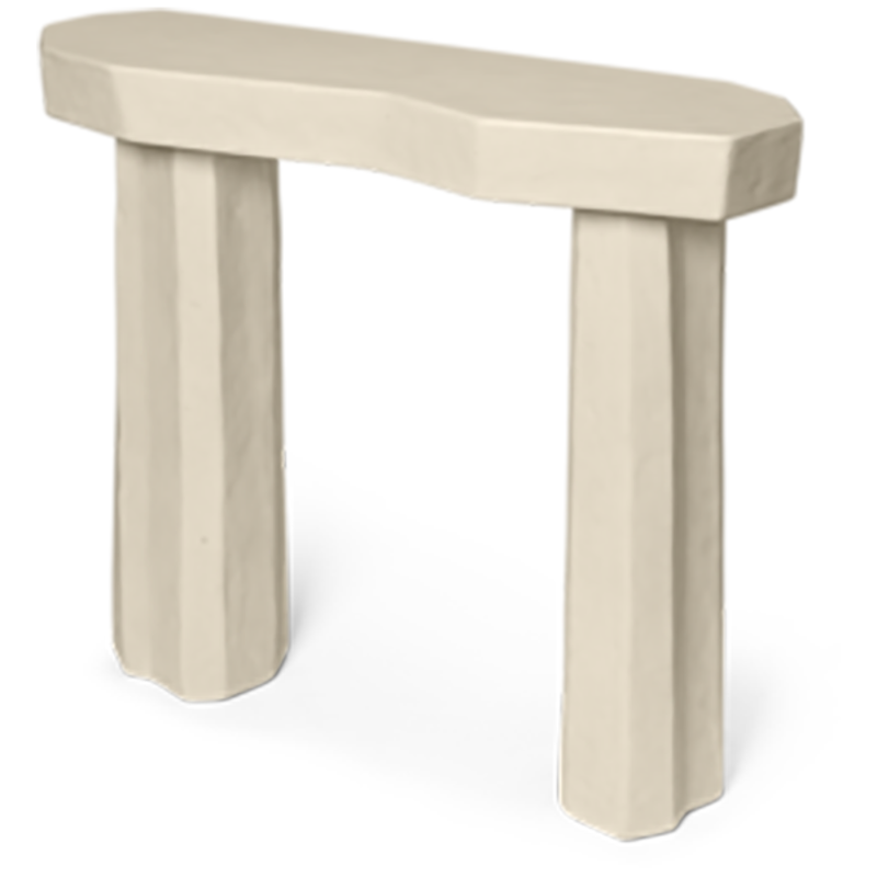 ferm LIVING-collectie Staffa Consoletafel Ivoor