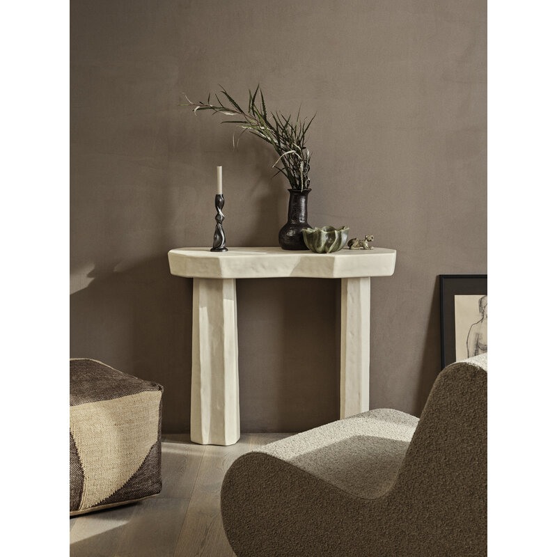 ferm LIVING-collectie Staffa Consoletafel Ivoor