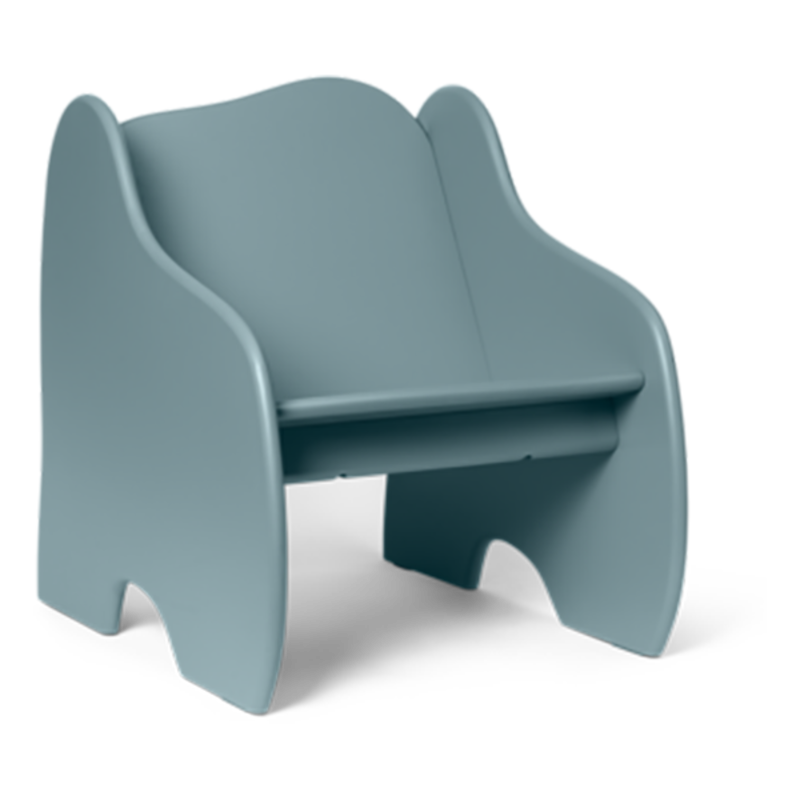 ferm LIVING-collectie Slope Lounge Chair  Storm