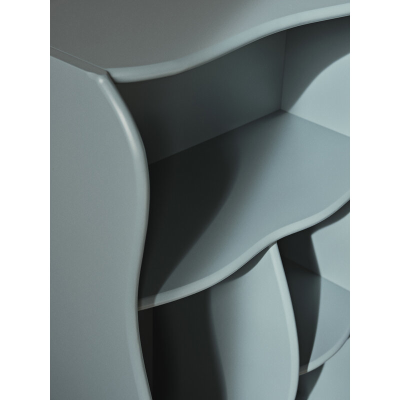 ferm LIVING-collectie Slope Bookcase  Storm