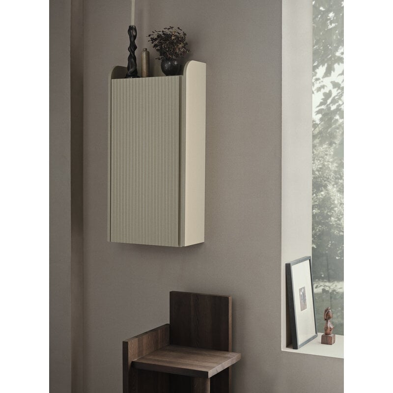 ferm LIVING-collectie Sill Wall Cabinet  Cashmere