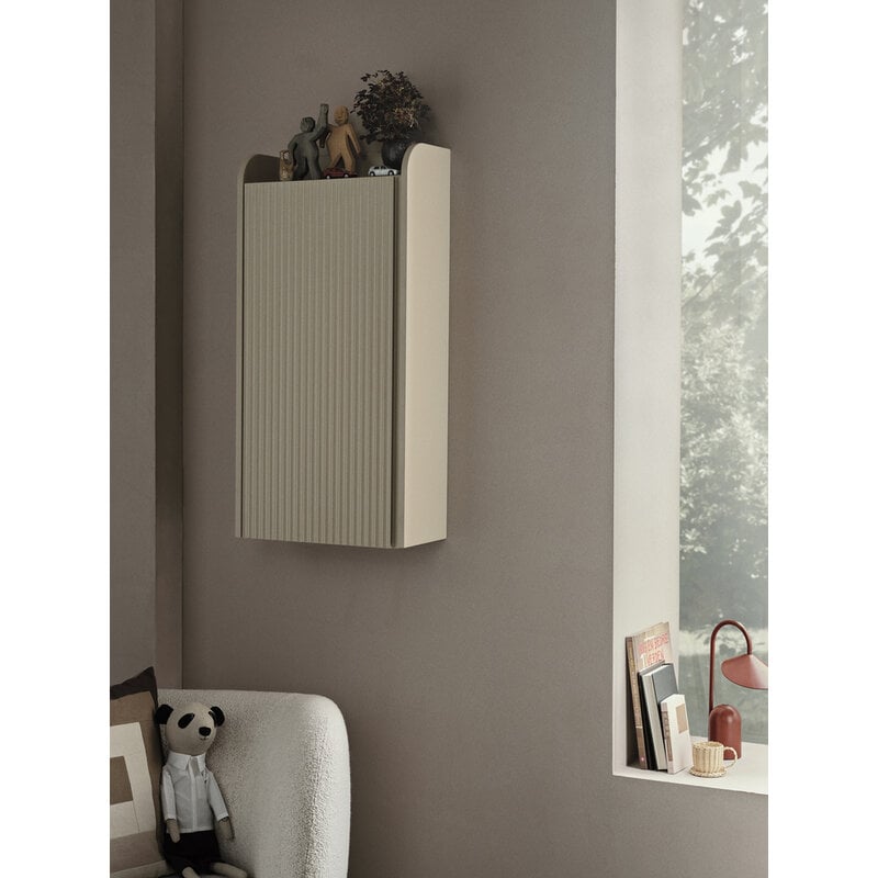 ferm LIVING-collectie Sill Wall Cabinet  Cashmere
