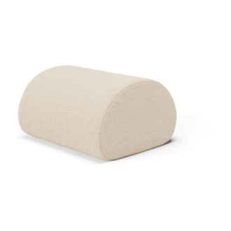 ferm LIVING Rouli Pouf Pure Bouclé  Offwhite
