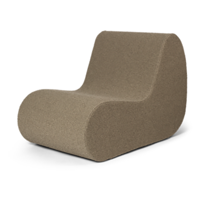 ferm LIVING-collectie Rouli Center Module Pure Bouclé  Sand