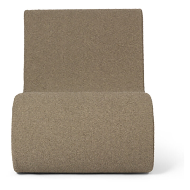 ferm LIVING-collectie Rouli Midden module Puur bouclézand