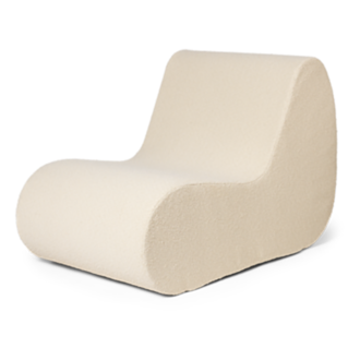 ferm LIVING Rouli Midden module Pure Bouclé Offwhite