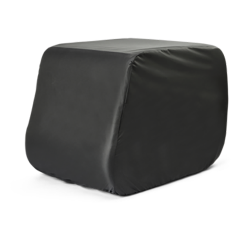 ferm LIVING-collectie Rouli Center/Pouf Protective Cover  Black