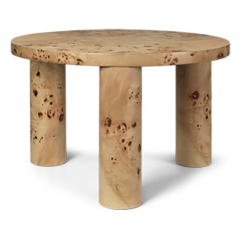 ferm LIVING-collectie Salontafel Post Small  Poulier Veneer