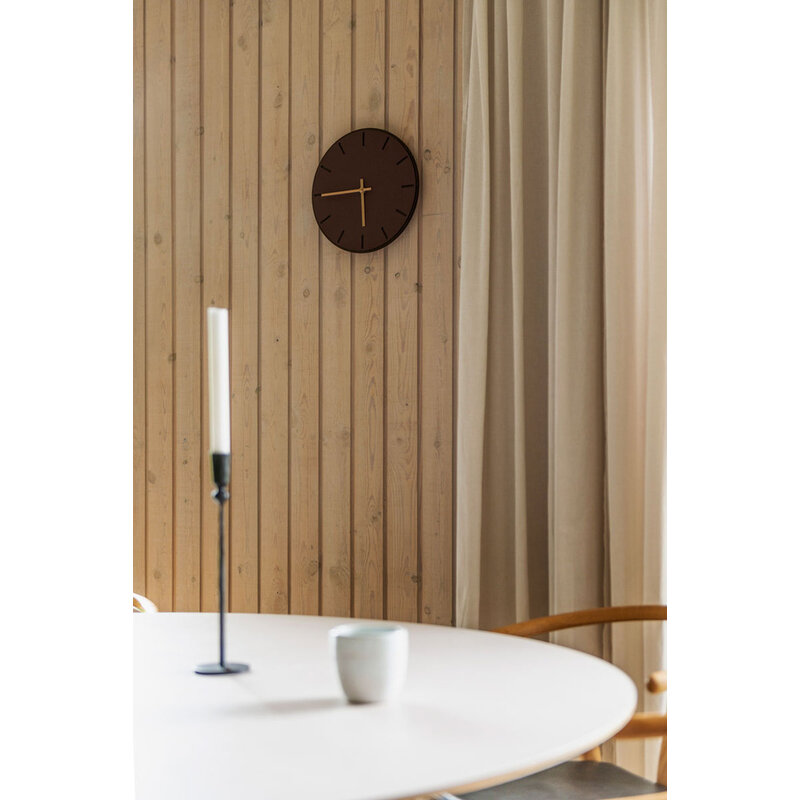 Hemverk-collectie Dark oak burgundy