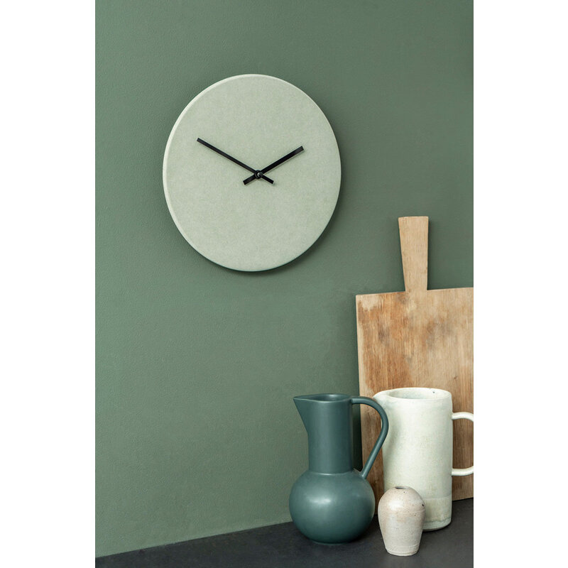Hemverk-collectie Wandklok Shape  caqui