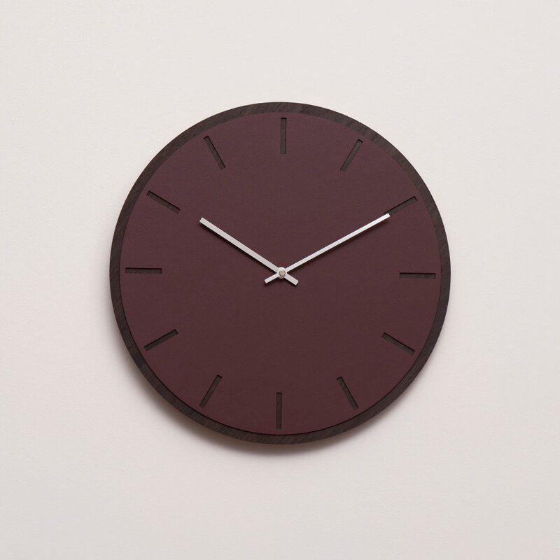 Hemverk-collectie Dark oak burgundy