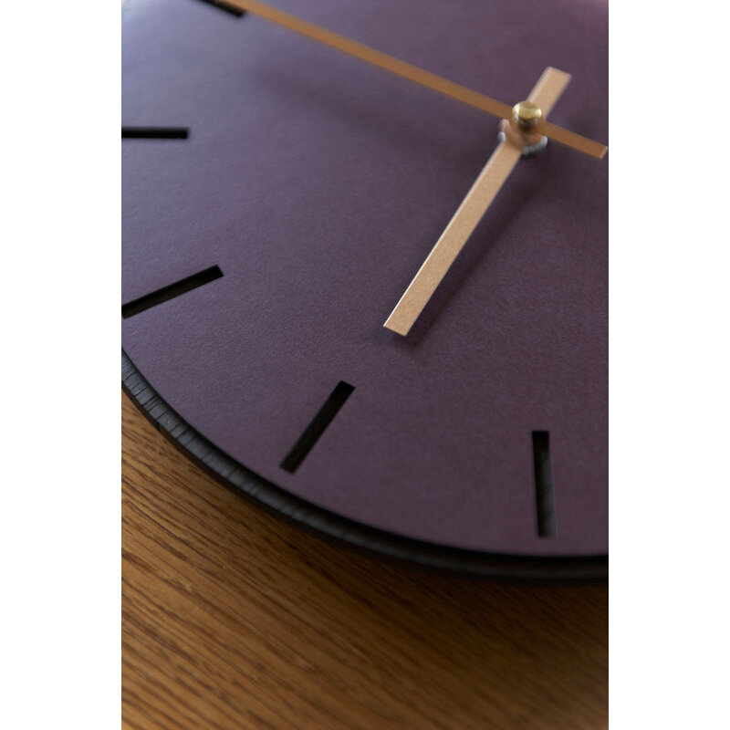 Hemverk-collectie Dark oak burgundy