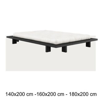 Karup Design JAPAN BED RAW black