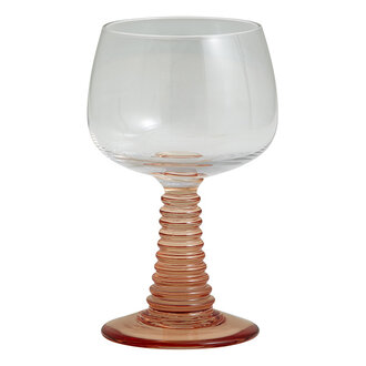 Nordal GORM wineglass, light blue stem - Copy
