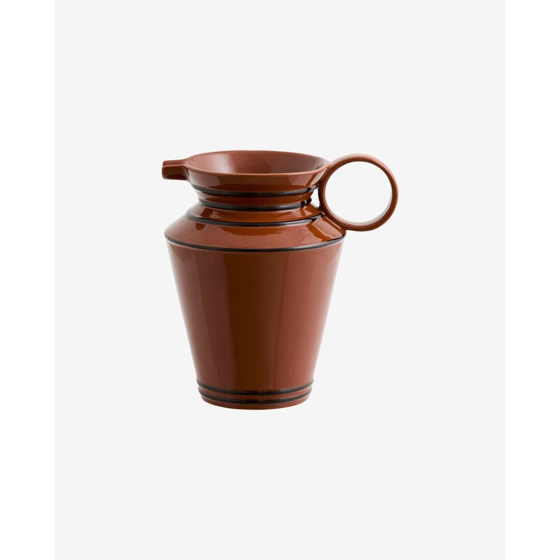 Nordal-collectie CAPPARIS jug - brown