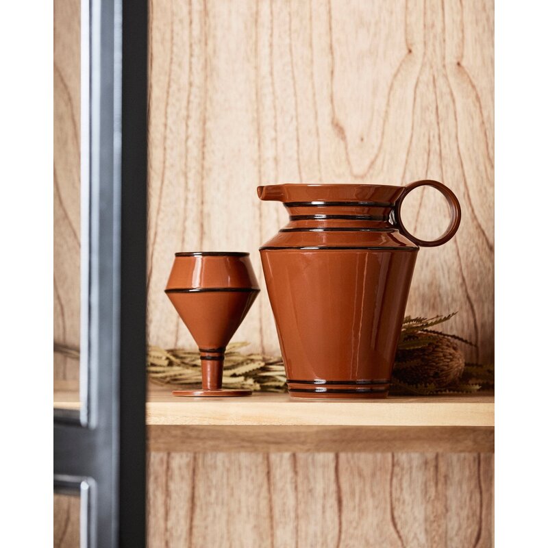 Nordal-collectie CAPPARIS jug - brown