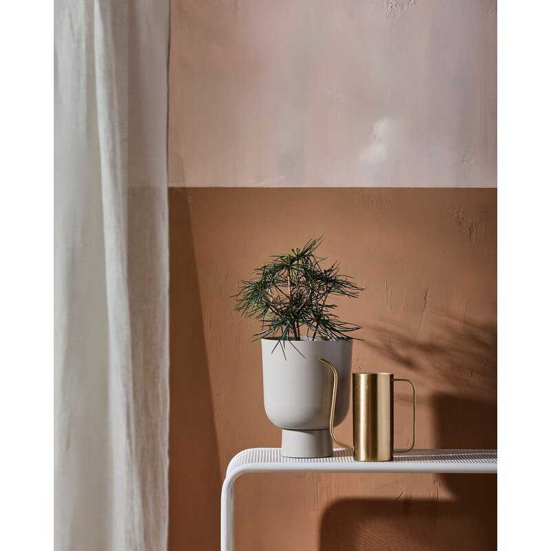 Nordal-collectie GALOA plantenbak  S - beige